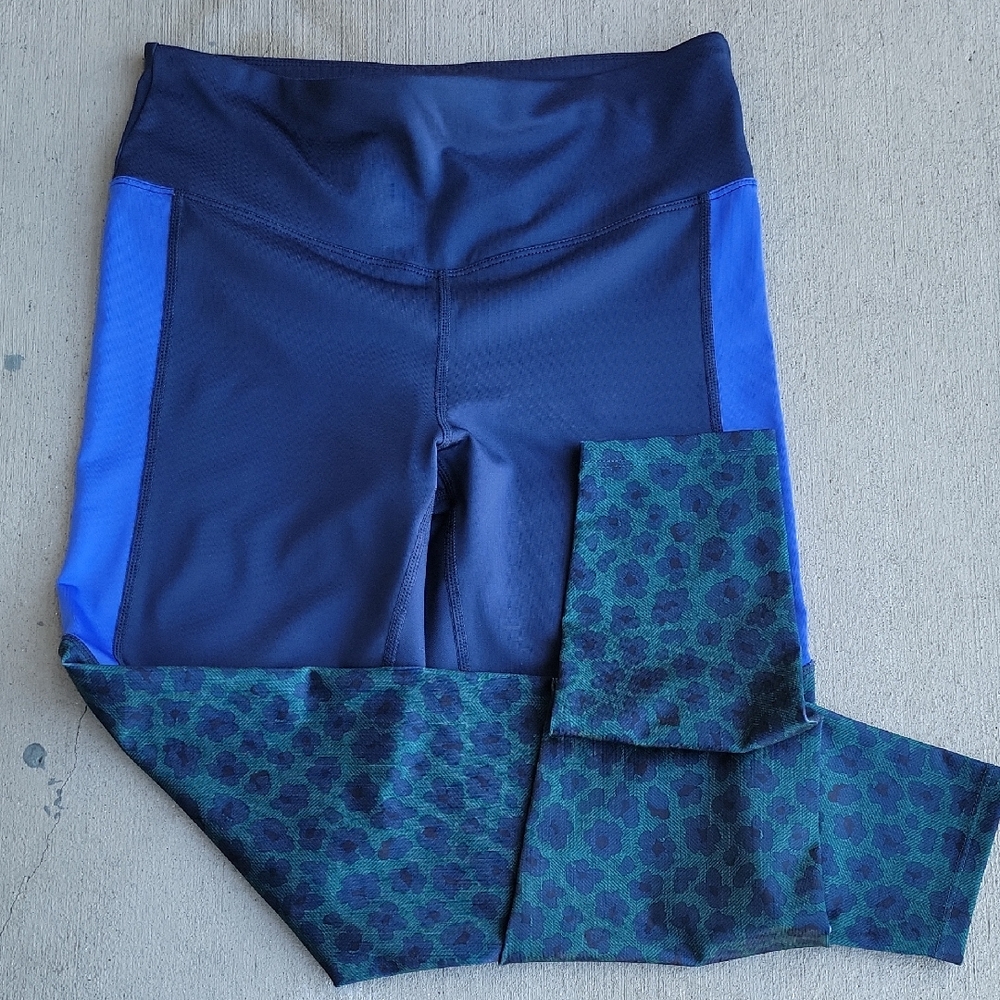 JoyLab Leggings in Navy and Teal